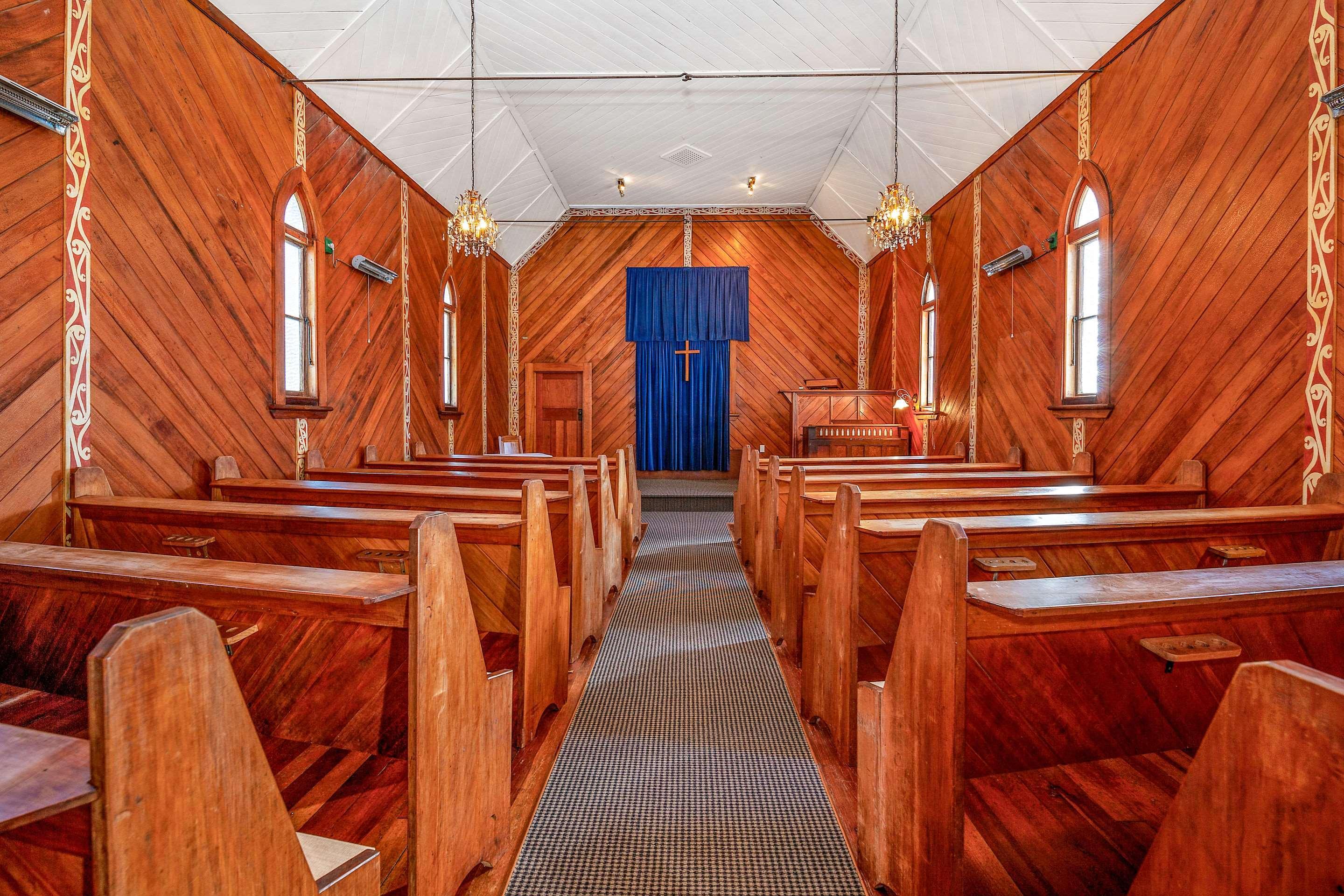 Huka Falls Resort Taupo Dış mekan fotoğraf Interior of the church