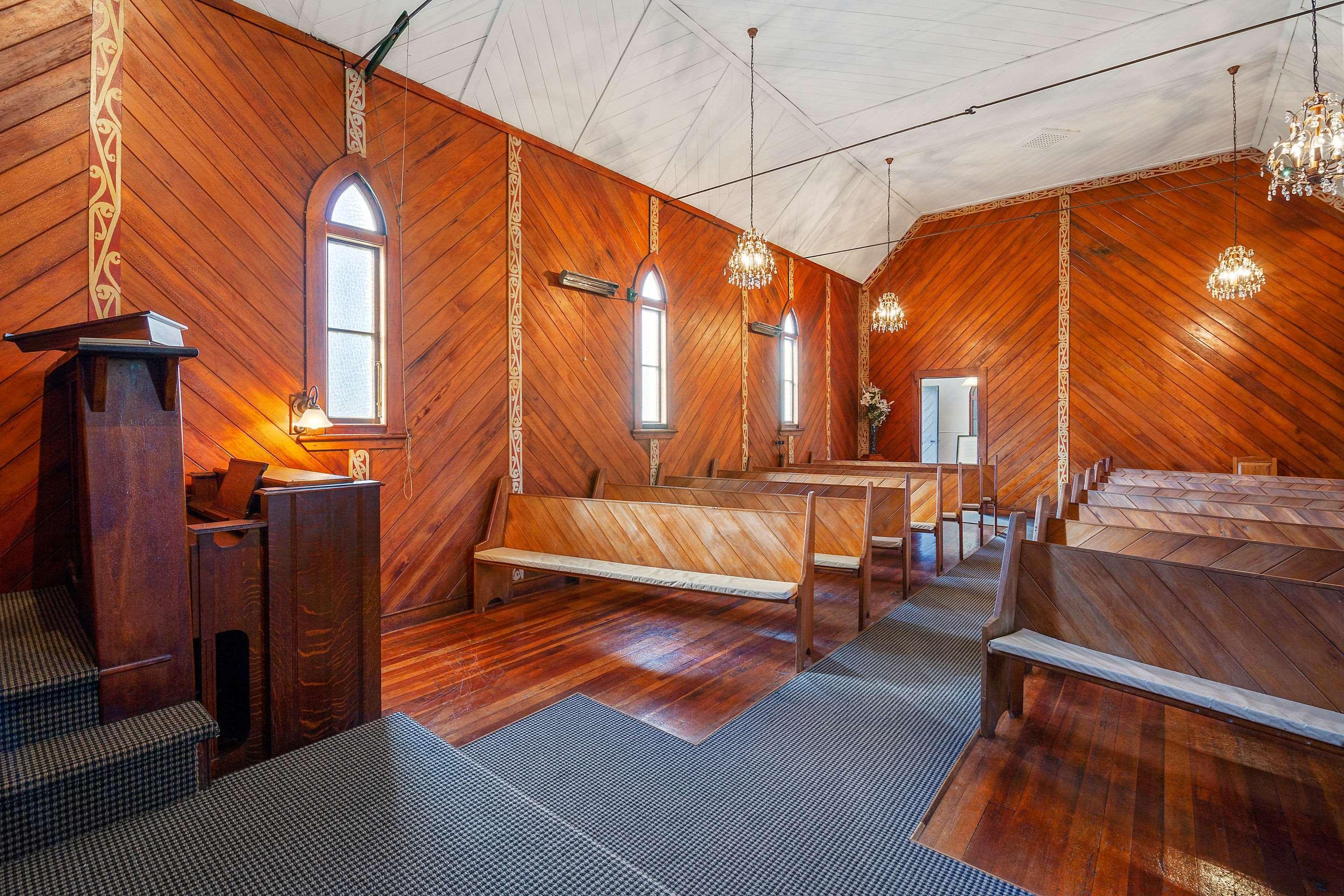 Huka Falls Resort Taupo Dış mekan fotoğraf Interior of the church